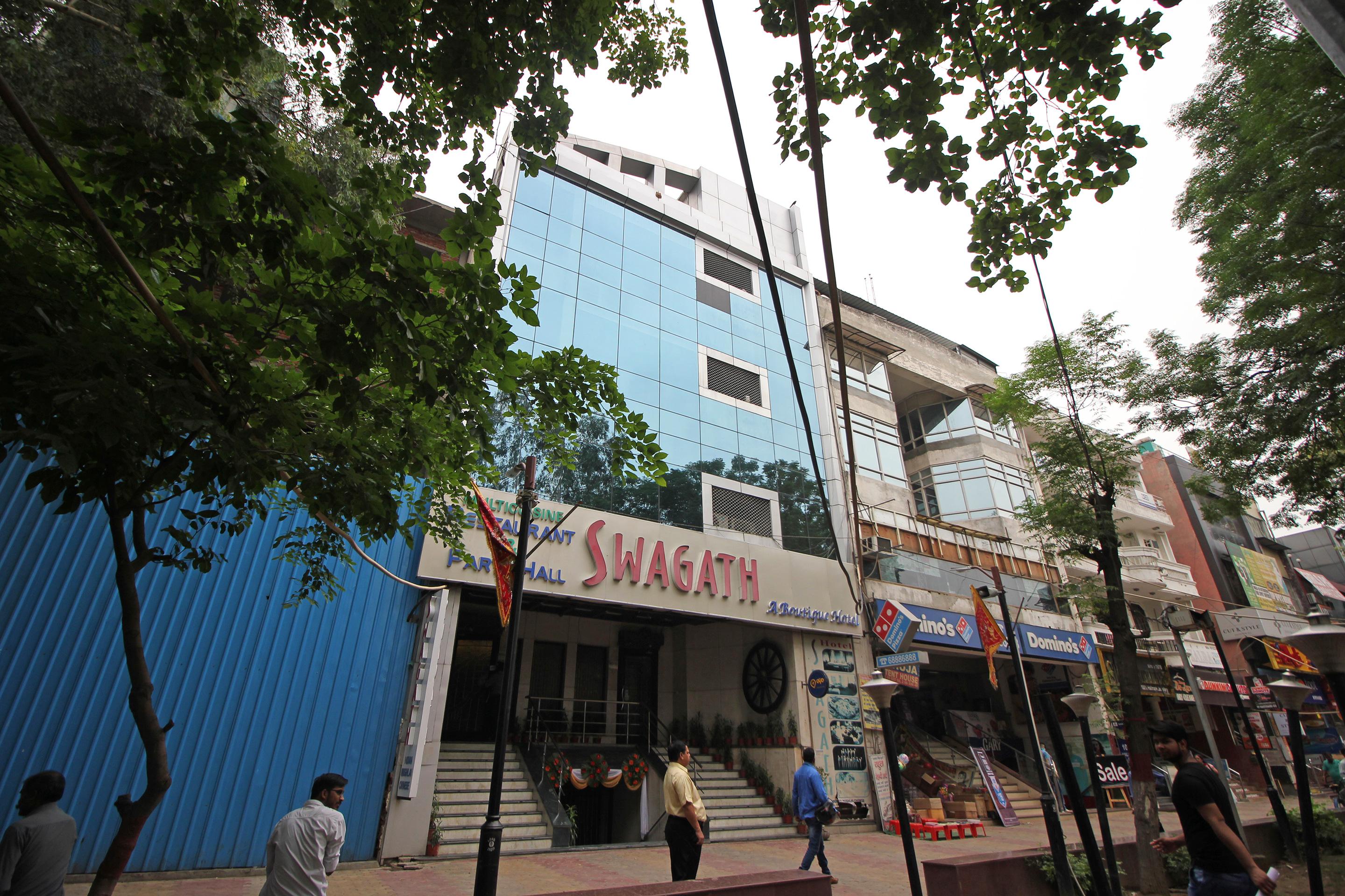 Oyo 5915 Hotel Swagath Neu-Delhi Exterior foto